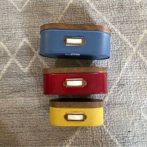 Colorful Storage Tins Set Nesting